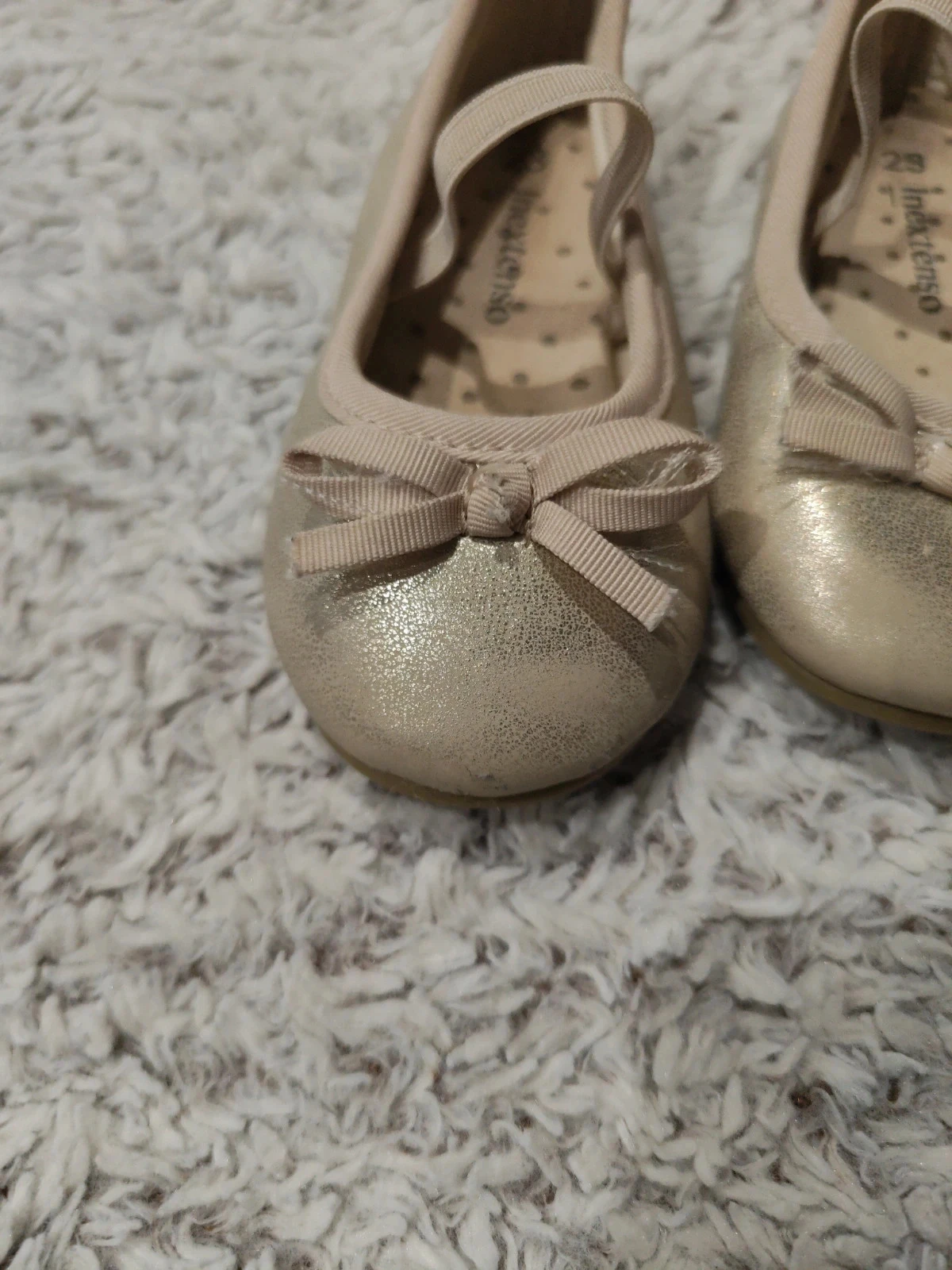 Ballerines doradas talla 23 – photo 2